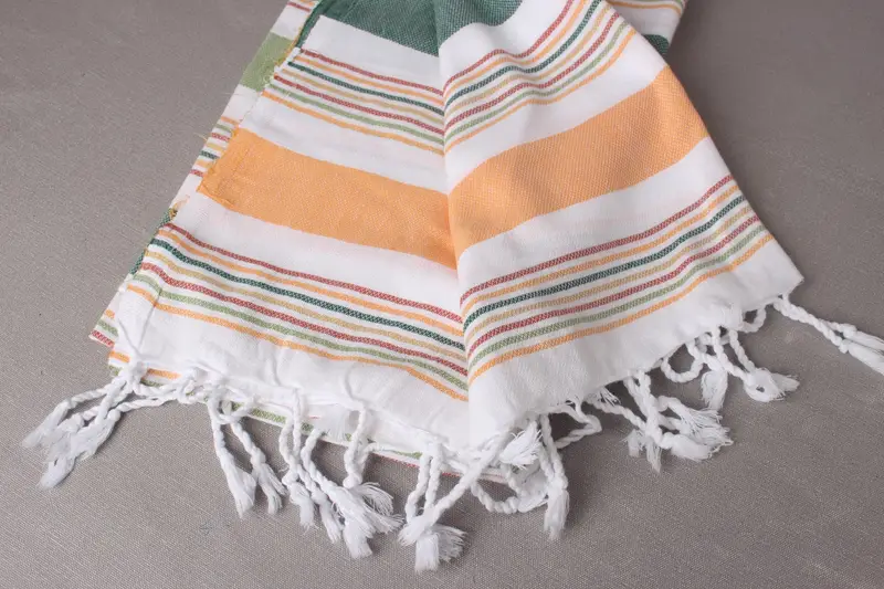 Bachelorette Party Favors, Bachelor Party Favors, Peshtemal Towel, Fouta towel, Eco-friendly Turkish peshtemal towel, 76x38 Cotton Striped Towel - 8