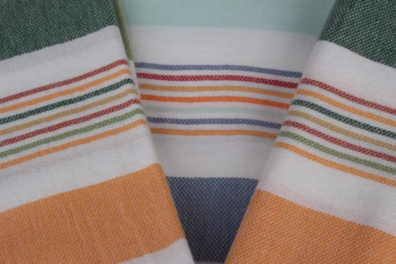 Bachelorette Party Favors, Bachelor Party Favors, Peshtemal Towel, Fouta towel, Eco-friendly Turkish peshtemal towel, 76x38 Cotton Striped Towel - 3