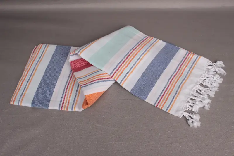 Bachelorette Party Favors, Bachelor Party Favors, Peshtemal Towel, Fouta towel, Eco-friendly Turkish peshtemal towel, 76x38 Cotton Striped Towel - 5