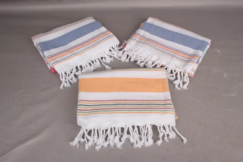 Bachelorette Party Favors, Bachelor Party Favors, Peshtemal Towel, Fouta towel, Eco-friendly Turkish peshtemal towel, 76x38 Cotton Striped Towel - 4