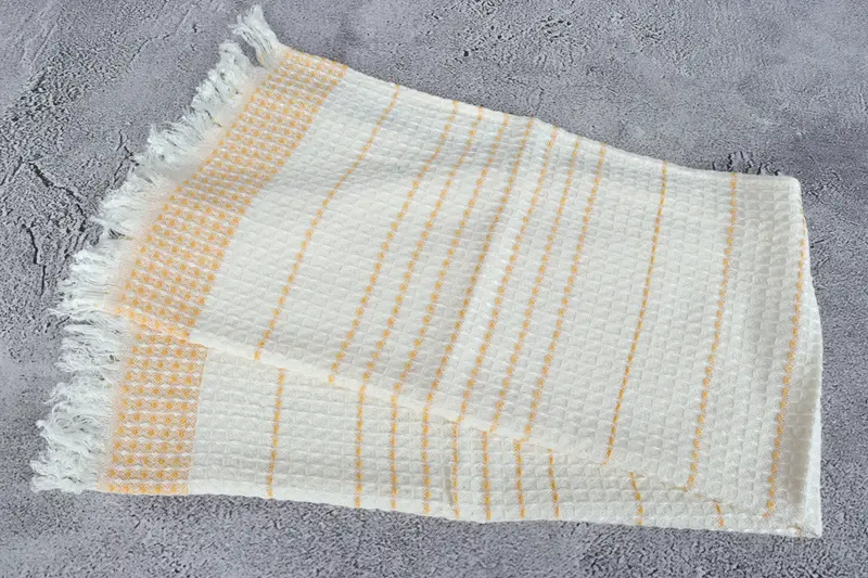 Spa Towel, 40x20 Cotton Waffle Towel, Gym Towel, Personalized Gift For Her, Small Bath Towels, Custom Hand Towel, Personalized Kitchen Towel - 6