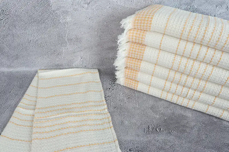 Spa Towel, 40x20 Cotton Waffle Towel, Gym Towel, Personalized Gift For Her, Small Bath Towels, Custom Hand Towel, Personalized Kitchen Towel - 2