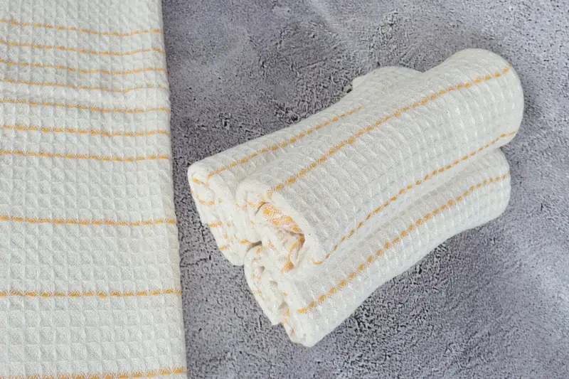 Spa Towel, 40x20 Cotton Waffle Towel, Gym Towel, Personalized Gift For Her, Small Bath Towels, Custom Hand Towel, Personalized Kitchen Towel - 8