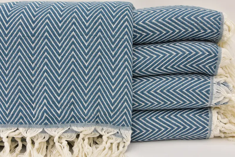 Tablecloth, Bachelor Gifts, Turkish Towel Blanket, Bachelorette Party Favors, 96x80 Cotton Chevron Towel, Bridal Shower Gift, Turkish Tablecloth - 4