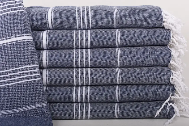 Personalized Blanket, 88x60 Cotton Striped Towel, Wedding Hand Made Gift, Bachelor Party Favors, Wedding Favors, Decorative Blanket