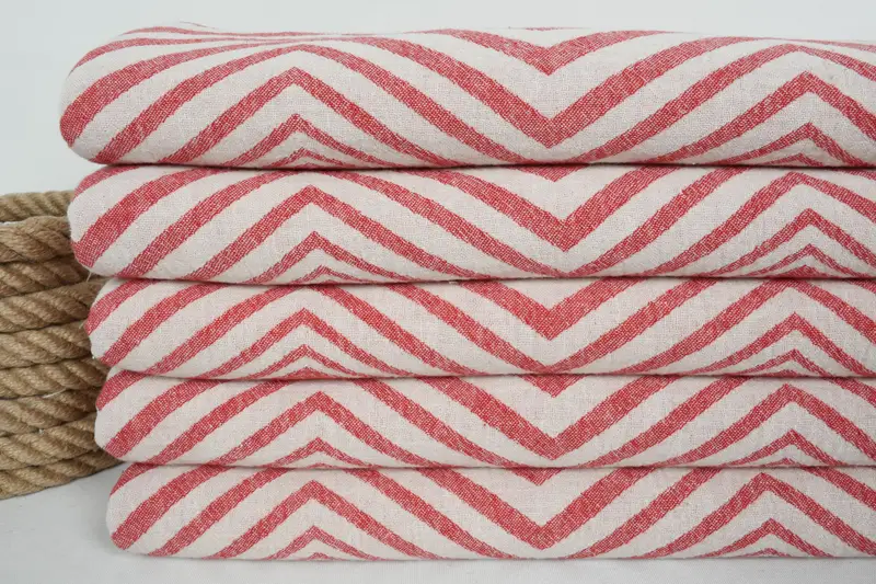 Banyo havlu, hızlı kuru havlu, hamam havlu, gelin için düğün günü hediyesi, Arizona Bachelorette Party Favors, 70x40 pamuklu zikzak tasarım havlu - 2