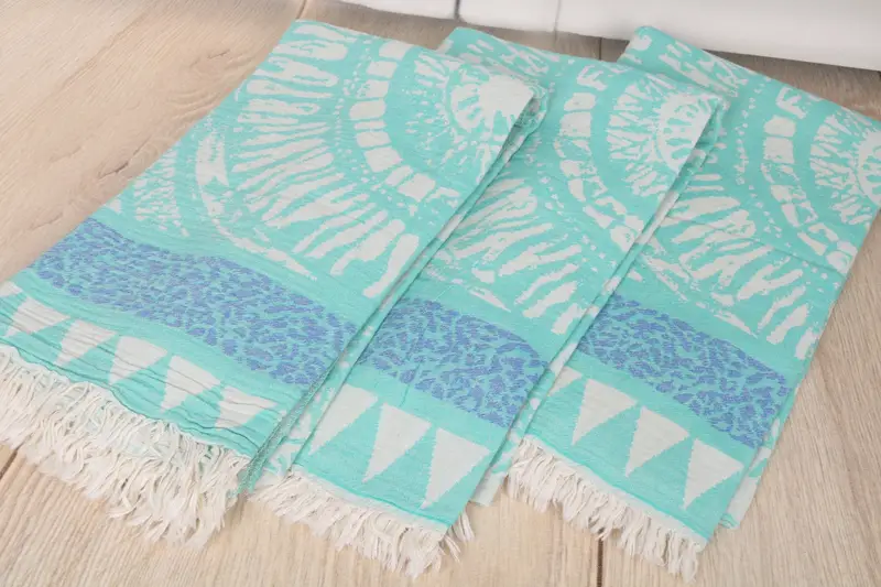 70x40 Cotton Geometric Towel, Personalized Towel Gift, Travel towel, Gifts For Him, Bachelorette Party Gifts Bridesmaids, Bachelorette Party Favor - 7
