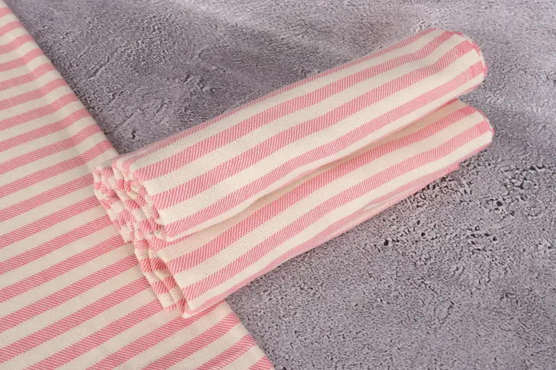 Monogrammed Hand Towel, Bachelor Party Favors, Best Friend Gift, 40x24 Cotton Striped Towel, Monogram Hand Towel, Gym Towel, Turkish Tea Towel - 7
