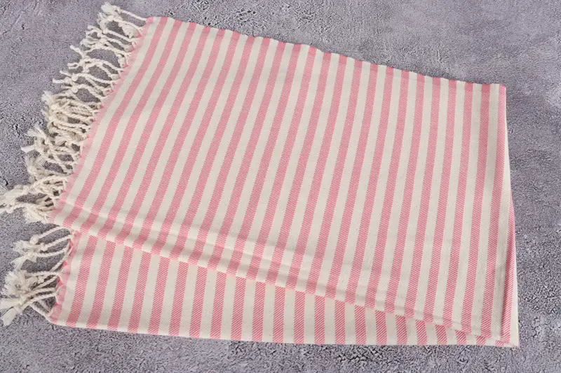 Monogrammed Hand Towel, Bachelor Party Favors, Best Friend Gift, 40x24 Cotton Striped Towel, Monogram Hand Towel, Gym Towel, Turkish Tea Towel - 6