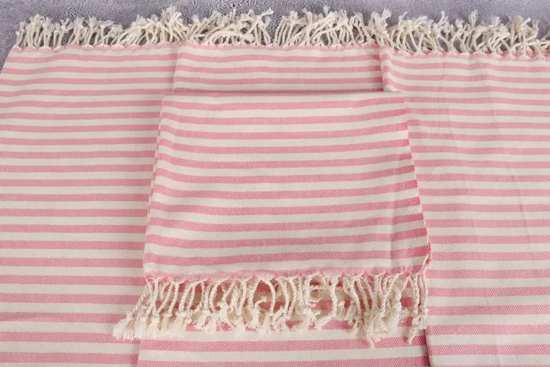 Monogrammed Hand Towel, Bachelor Party Favors, Best Friend Gift, 40x24 Cotton Striped Towel, Monogram Hand Towel, Gym Towel, Turkish Tea Towel - 4