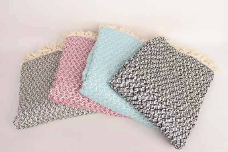 Hochzeitsduschengeschenk, Geschenk für die Wohnkultur, 96x92 Baumwollfischgrüntuch, Bachelorette Partyartikel, Wurfdecke, Bettspitze, benutzerdefinierte Decke - 8