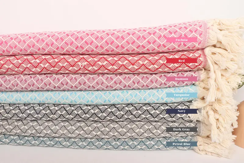 Hochzeitsduschengeschenk, Geschenk für die Wohnkultur, 96x92 Baumwollfischgrüntuch, Bachelorette Partyartikel, Wurfdecke, Bettspitze, benutzerdefinierte Decke - 1