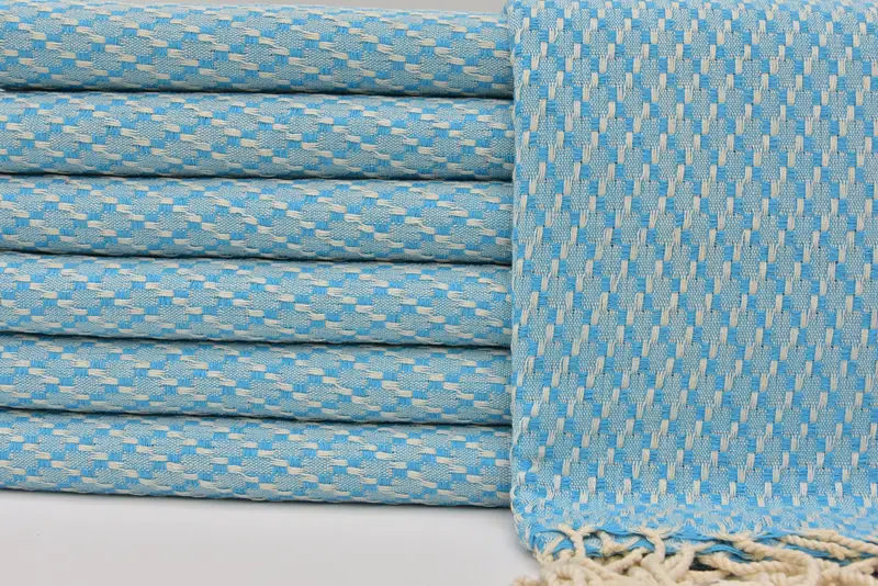 Bachelor Party Gifts, Quick-Dry Beach Towel, 68x40 Cotton Geometric Towel, Gift For Him, Embroidered Turkish Towel, Housewarming Gift, Cotton towel - 1