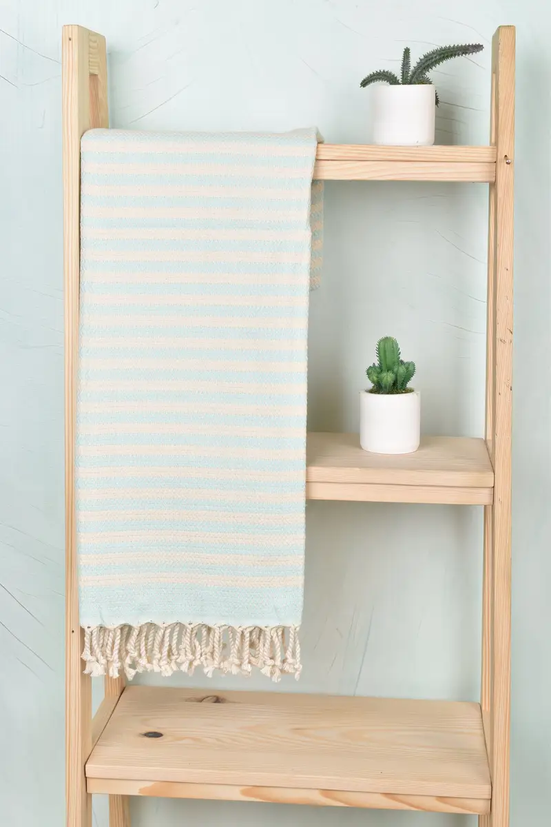 Turkish hand towel, Eco-friendly Turkish peshtemal towel, Personalize Gift, Thin towel, 70x40 Cotton Chevron Towel, Wedding Gifts Towel, Yoga Towel - 8