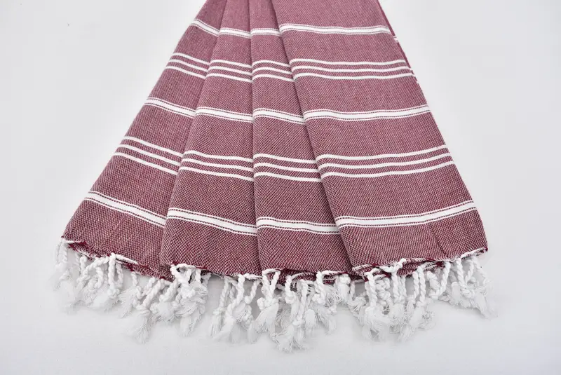 40x24 Cotton Striped Towel, Bulk Order Towel, Bridesmaid Gifts, Wedding Gifts Towel, Bathroom Towels, Turkish Tea Towel, Wedding Gift Kitchen Towel - 4