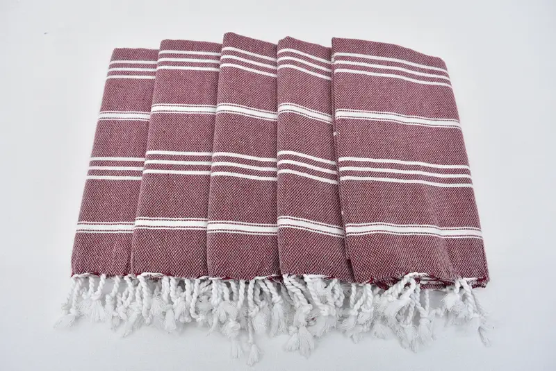 40x24 Cotton Striped Towel, Bulk Order Towel, Bridesmaid Gifts, Wedding Gifts Towel, Bathroom Towels, Turkish Tea Towel, Wedding Gift Kitchen Towel - 3