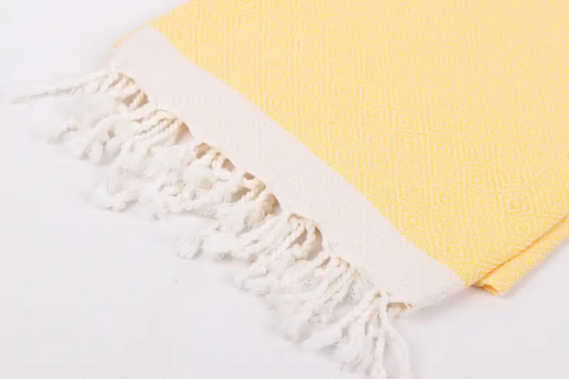 70x38 Cotton Diamond Towel, Organic towel, Wedding Gifts Towel, Wedding Shower Gift, Embroidery Towel, Family Gift Basket, Bachelorette Party Gifts - 7