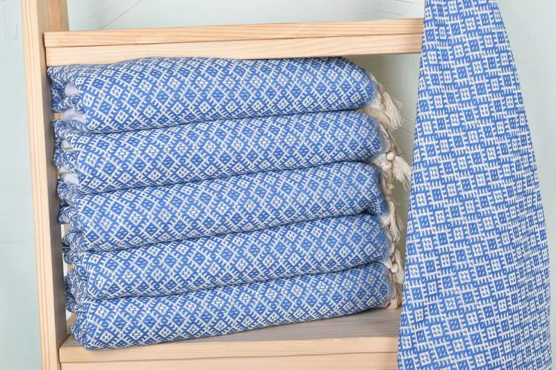 Christmas Favors, 38x20 Cotton Diamond Towel, Small Bath Towels, Custom Wedding Gifts, Custom Hand Towel, Kitchen Towel, Custom Turkish Towel - 2