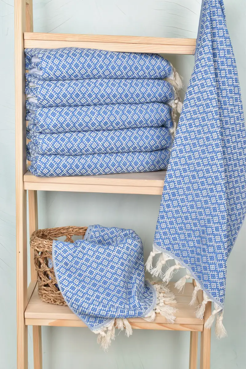 Christmas Favors, 38x20 Cotton Diamond Towel, Small Bath Towels, Custom Wedding Gifts, Custom Hand Towel, Kitchen Towel, Custom Turkish Towel - 3