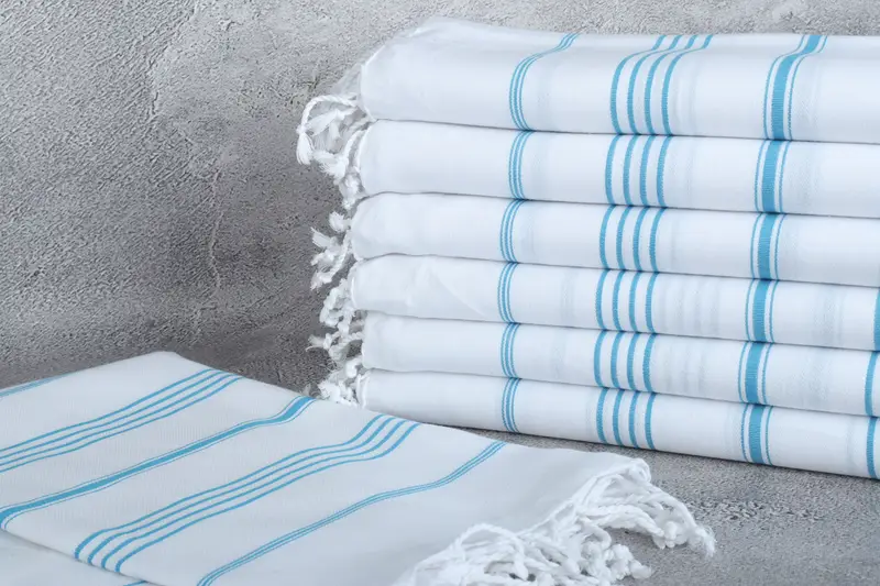 Turkish Beach Towel Monogram, Bachelorette Party Favors, Gifts For Him, Personalized Gift For Him, 70x40 Cotton Striped Towel, Quick-Dry Beach Towel - 2