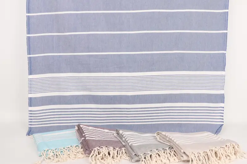68x38 Cotton Striped Towel, Custom Gift, Personalized Gift, Turkish towel bulk order for wedding gifts, House Warming Gift, Cotton towel - 7