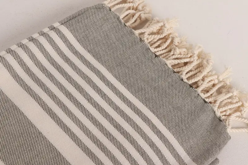 68x38 Cotton Striped Towel, Custom Gift, Personalized Gift, Turkish towel bulk order for wedding gifts, House Warming Gift, Cotton towel - 5