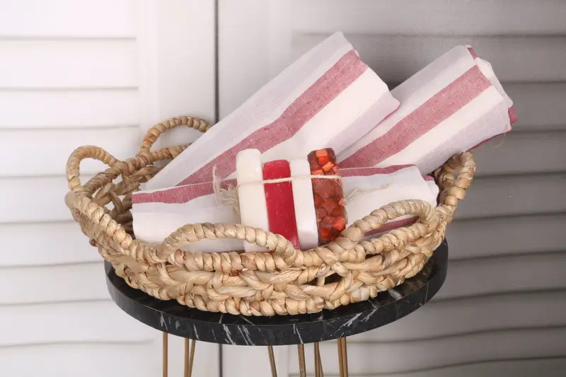 Quick-dry towel, 70x40 Cotton Striped Towel, Beach Theme Wedding Gift, Best Wedding Gift, Wedding Gift For Bride, Wedding Gift, Sand-resistant towel - 4