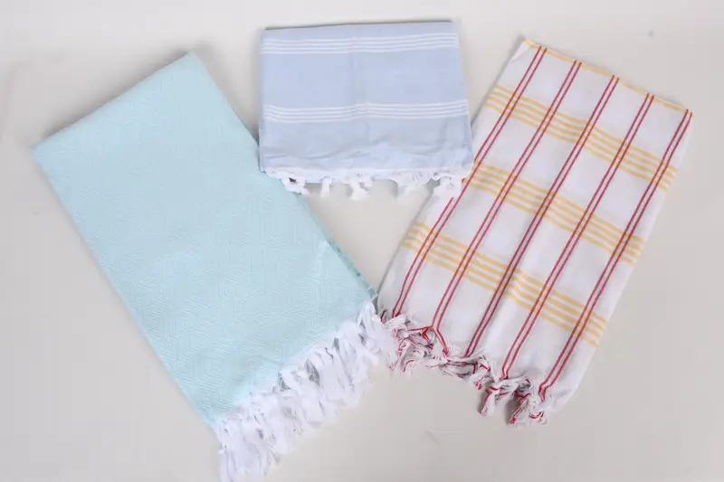 Beach towel, Valentines Day Gift Idea, Gym Towel, Embroidered Towel, 70x40 Cotton Set of 8 Towel, Miami Bachelorette Party Favors, Turkish towel - 6