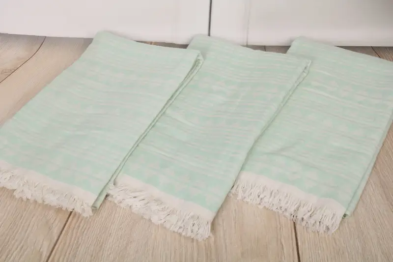 Turkish bath towel for spa, Home Decor Gifts, Personalized Wedding Gift, Best Friend Gift, 70x40 Linen Kilim Design Towel, Personalized Gift For Him - 7