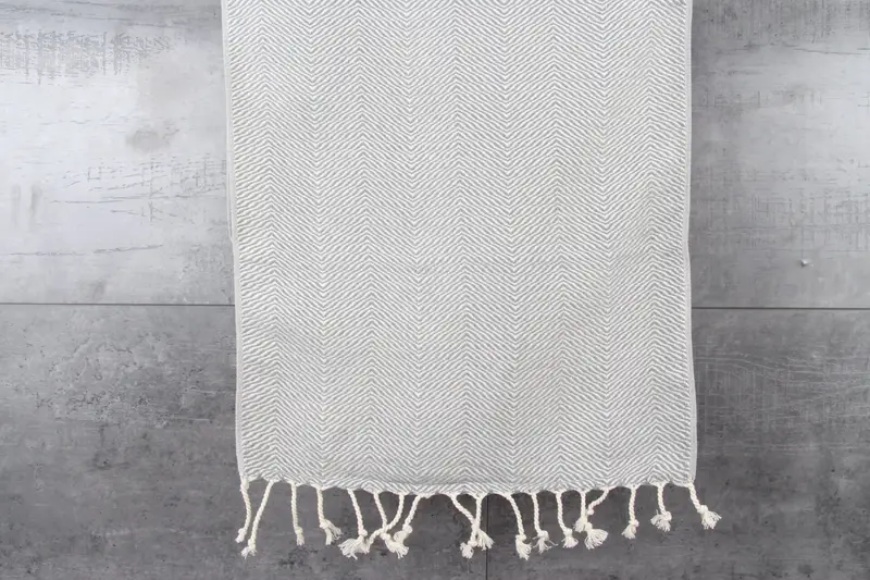 Monogram Dish Towel, Gym Towel, Custom Hand Towel, Kitchen Towel, Monogram Hand Towel, 40x20 Cotton Chevron Towel, Valentine Day Gift For Her - 8