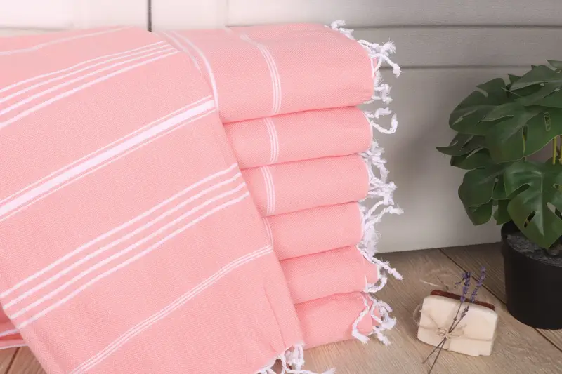 Embroidery Towels, Travel towel, Personalized Gift, Beach towel, Bridemaids Beach Towel, Customized Turkish Towel, 70x40 Cotton Striped Towel - 1