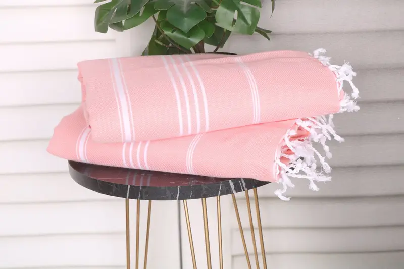 Embroidery Towels, Travel towel, Personalized Gift, Beach towel, Bridemaids Beach Towel, Customized Turkish Towel, 70x40 Cotton Striped Towel - 3
