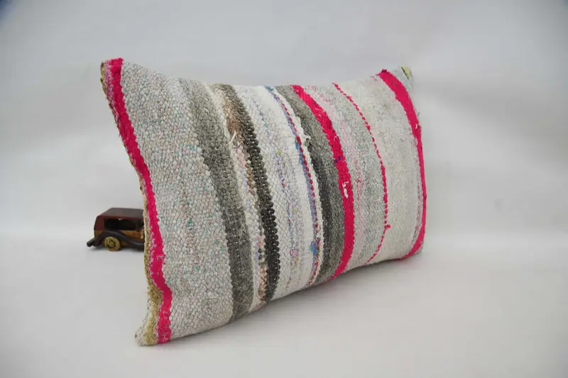 Boho Pillow, Cushion, Pastel Pillow Case, Personalized Gift Pillow Pillow Cover, Kilim Pillow Cover, Vintage Pillow, 16x24 Bronze Cushion Case - 3
