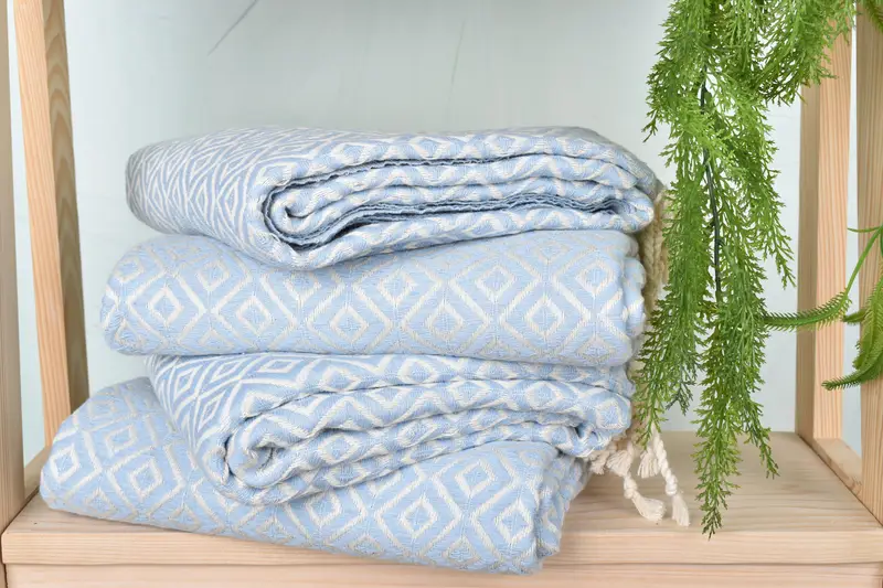 Thin towel, 70x40 Cotton Diamond Towel, Bachelor Gifts, Bachelorette Party Decorations, Beach Theme Bachelorette Party Gifts, Christmas Favors - 7