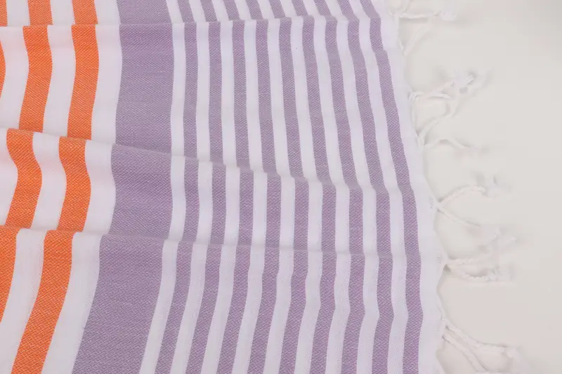 Valentines Day Gift For Him, Lightweight Turkish towel, 68x36 Cotton Striped Towel, Quick-Dry Beach Towel, Bridemaids Beach Towel, Housewarming Gift - 8