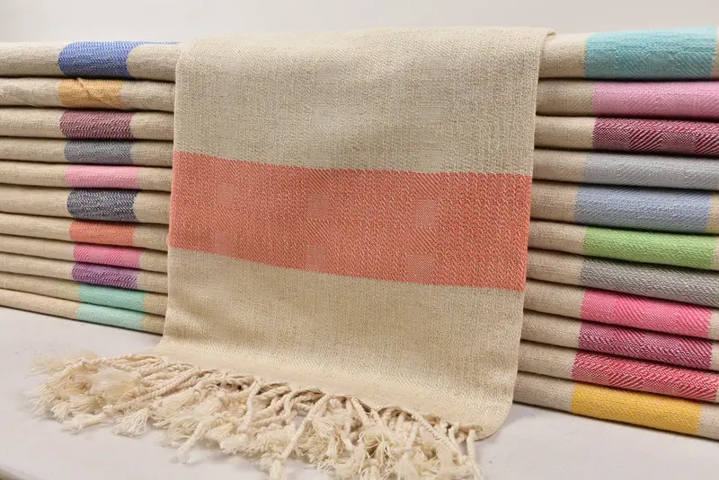 Hammam towel, Custom Name Towel, Luxury towel, Pool Towels, Personalized Gift For Him, 70x36 Linen Striped Towel, Bachelor Bachelorette Party Favors - 2