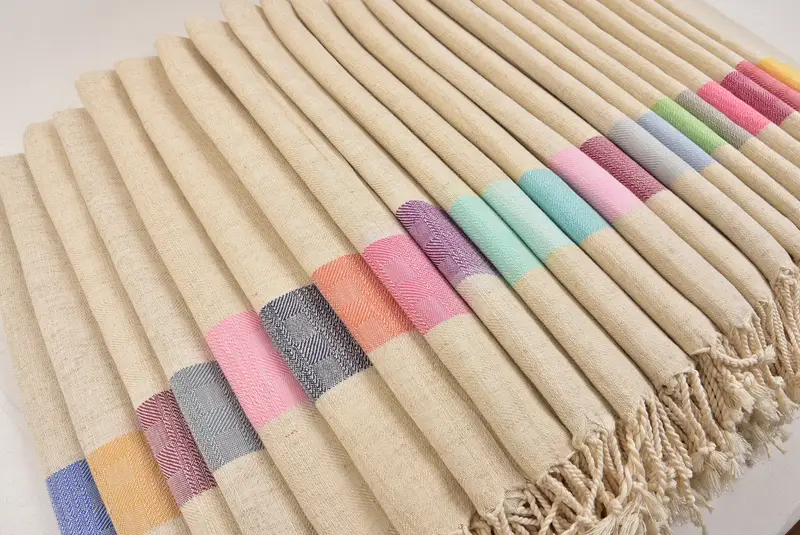 Hammam towel, Custom Name Towel, Luxury towel, Pool Towels, Personalized Gift For Him, 70x36 Linen Striped Towel, Bachelor Bachelorette Party Favors - 6
