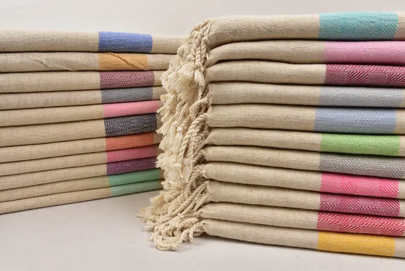 Hammam towel, Custom Name Towel, Luxury towel, Pool Towels, Personalized Gift For Him, 70x36 Linen Striped Towel, Bachelor Bachelorette Party Favors - 1