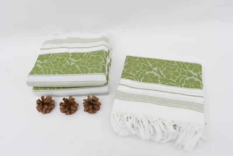 Großes türkisches Handtuch, Spa-Handtuch, Brautpartygeschenke, sandfreies Handtuch, Hauswärmsgeschenk, Junggesellenpartygeschenke, 70x40 Baumwoll Daisy Designtuch - 7