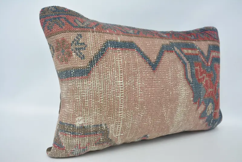 Home Decor Pillow, Cushion Case, 16x24 Pink Cushion Case, Armchair Pillow Case, Boho Pillow, Antique Pillows, Authentic Pillow Cover - 3