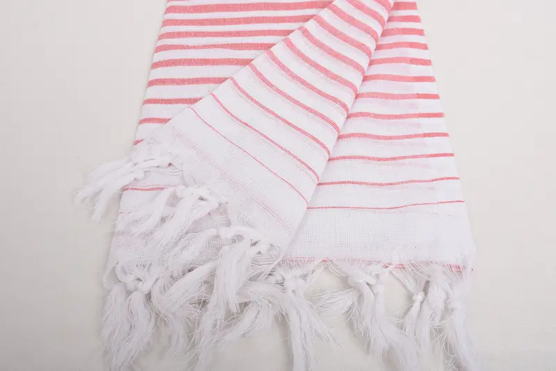 Custom Beach Towels, Bridal Shower Favors, 70x40 Cotton Striped Towel, Bridal Shower Favor, Lightweight towel, Turkish Bath Towel Set, Hammam towel - 8