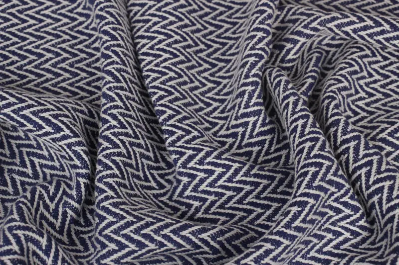 34x18 Cotton Zigzag Design Towel, Monogram Dish Towel, Kitchen Towel, Personalized Dish Towel, Bridesmaid Gifts, Custom Wedding Gift From Bridesmaid - 6