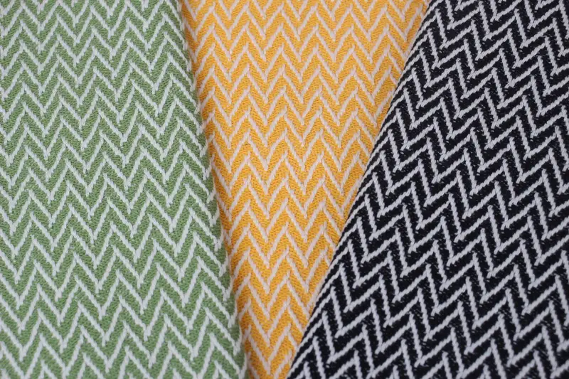 34x18 Cotton Zigzag Design Towel, Monogram Dish Towel, Kitchen Towel, Personalized Dish Towel, Bridesmaid Gifts, Custom Wedding Gift From Bridesmaid - 3