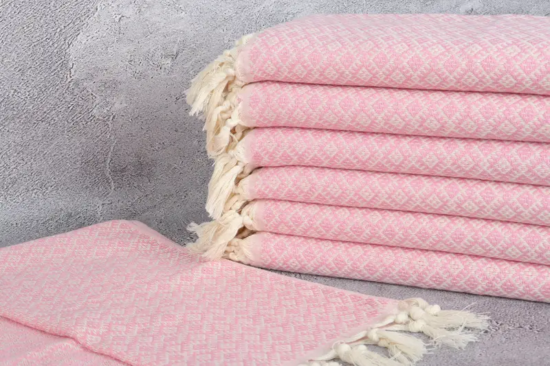 36x20 Cotton Diamond Towel, Best Friend Gift, Custom Hand Towel, Personalized Kitchen Towel, Bachelorette Party Favors, Turkish Towel Hand Towel - 2