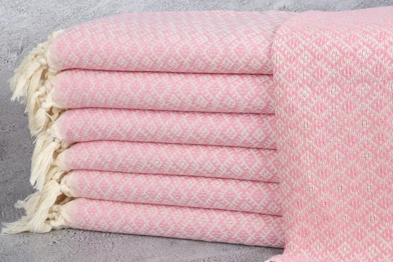 36x20 Cotton Diamond Towel, Best Friend Gift, Custom Hand Towel, Personalized Kitchen Towel, Bachelorette Party Favors, Turkish Towel Hand Towel - 1