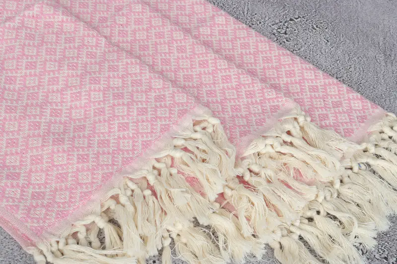 36x20 Cotton Diamond Towel, Best Friend Gift, Custom Hand Towel, Personalized Kitchen Towel, Bachelorette Party Favors, Turkish Towel Hand Towel - 5