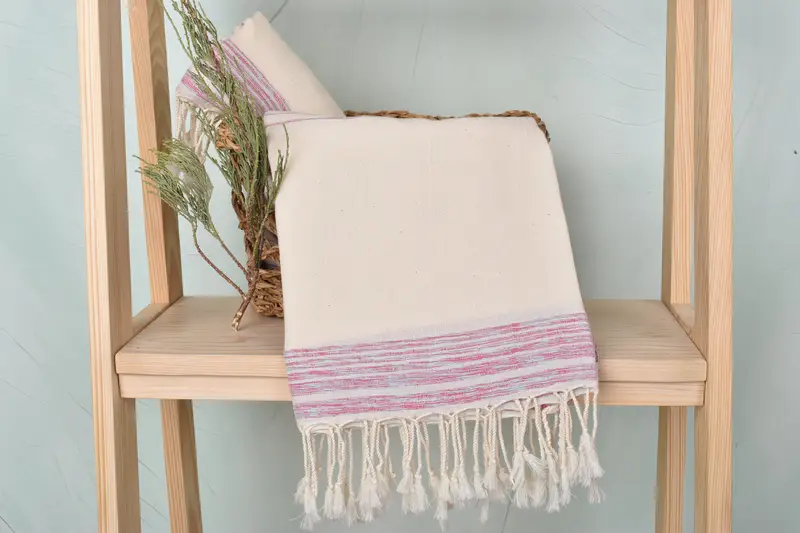 68x36 Pamuklu Çizgili Havlu, Sevgililer Günü Hediyesi, Monogram Plaj Havlusu, Plaj Teması Düğün Hediyesi, Türk Plaj Havlusu, Monogram Türk Havlu - 4