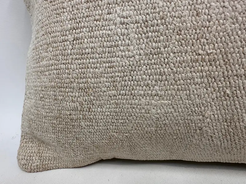 12x20 White Pillow Cover, Authentic Pillow, Pillow Cover, Boho Pillow Sham Cover, Handmade Kilim Cushion, Turkish Pillow, Sofa Bolster Pillow Cover - 2