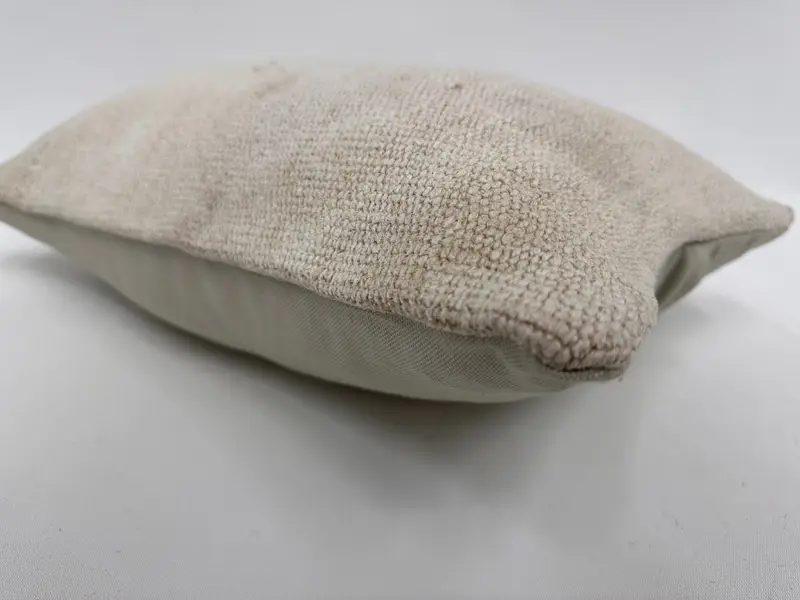 12x20 White Pillow Cover, Authentic Pillow, Pillow Cover, Boho Pillow Sham Cover, Handmade Kilim Cushion, Turkish Pillow, Sofa Bolster Pillow Cover - 6