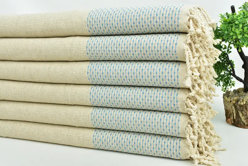 Best Friend Gift, Personalize Gift, Wedding Gift, Embroidery Towel, 40x20 Cotton Polka Dot Towel, Kitchen Towel, Spa Towel, Turkish Hand Towel - 3